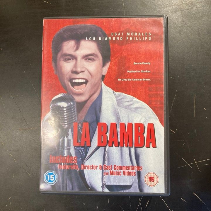 La Bamba DVD (VG+/M-) -draama-